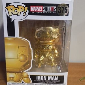 Marvel Studios Gold Iron Man Pop! Vinyl